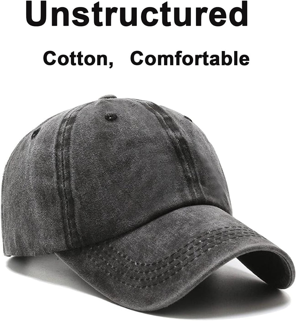 Baseball Cap Golf Dad Hat Adjustable Original Classic Low Profile Cotton Hat Unconstructed Plain Cap Men Women