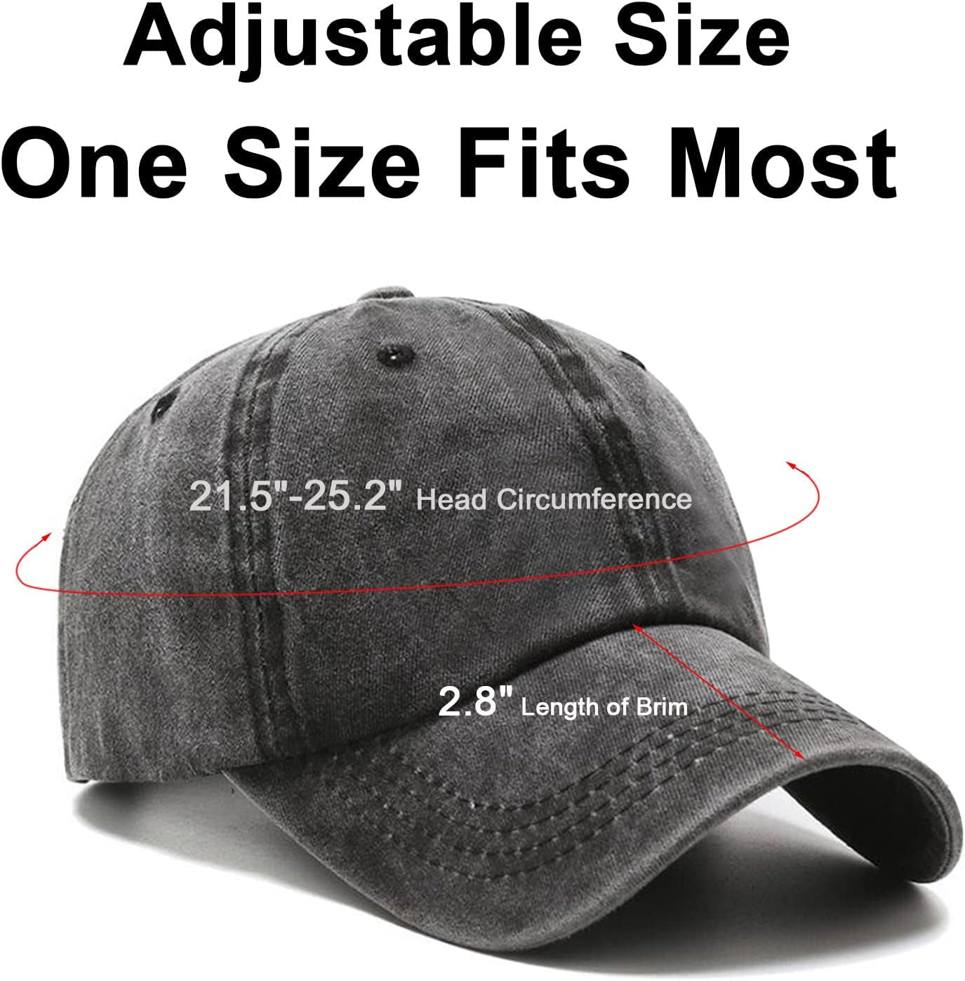 Baseball Cap Golf Dad Hat Adjustable Original Classic Low Profile Cotton Hat Unconstructed Plain Cap Men Women