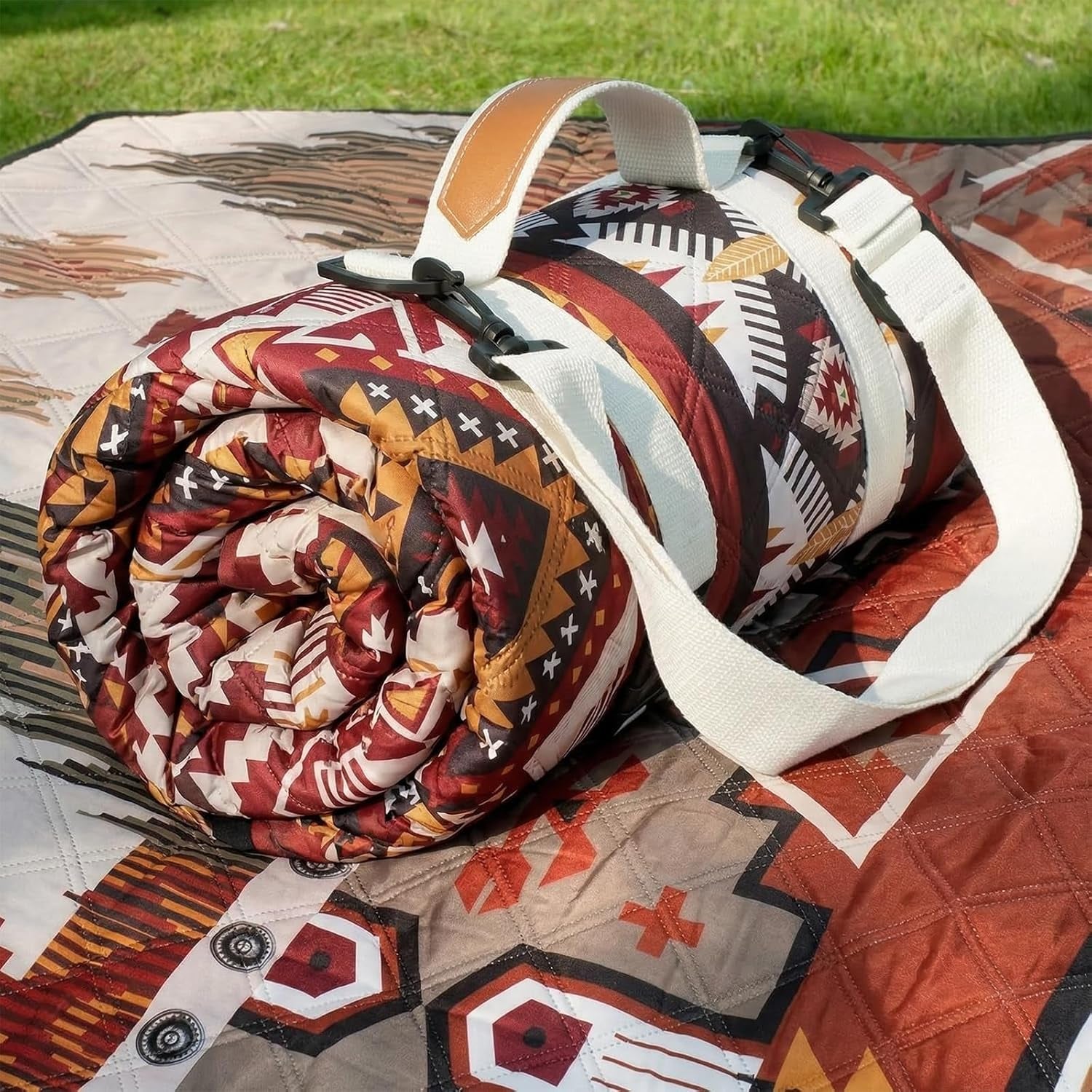 Waterproof Sandproof Beach Blanket Picnic Outdoor Mat Extra Large Foldable Sand Free Big Giant XL Car Essential Roadtrip Gadget Rv Accessories Gear Must Haves Hiking Items Necessities